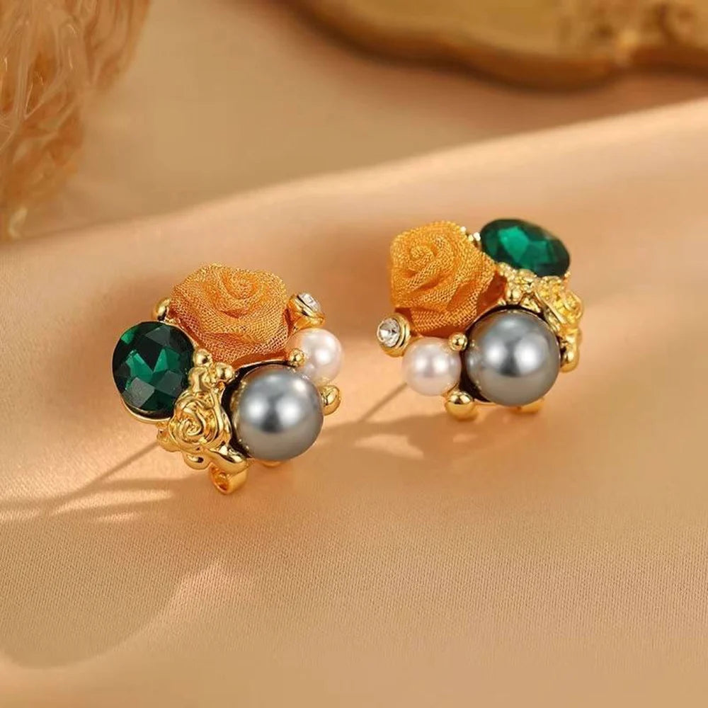 Velora Garden Glam Earrings - AR-132