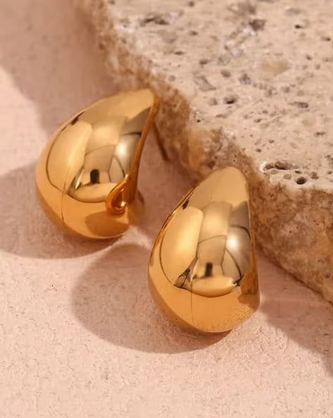 Tear Drop Stud Earrings - AR-14-15