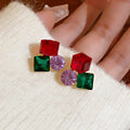 TriGem Royale Earrings - AR-123
