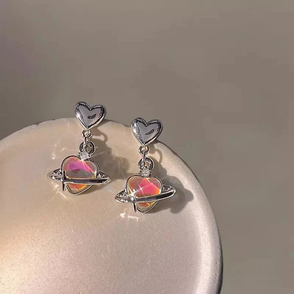 Celestial Opal Dangle Earrings - AR-121
