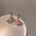Celestial Opal Dangle Earrings - AR-121