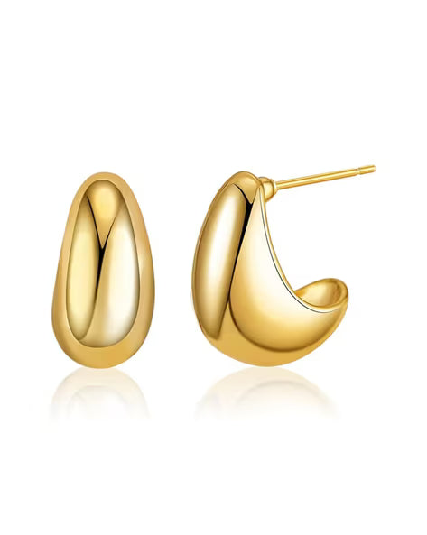 Tear Drop Stud Earrings - AR-14-15