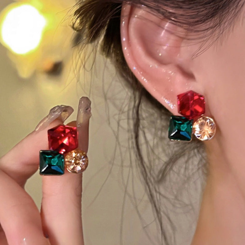 TriGem Royale Earrings - AR-123