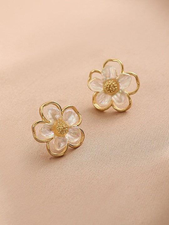 Blossom Flower Stud Earring- AR-28