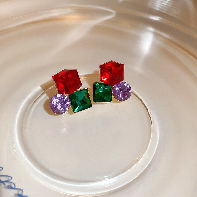 TriGem Royale Earrings - AR-123