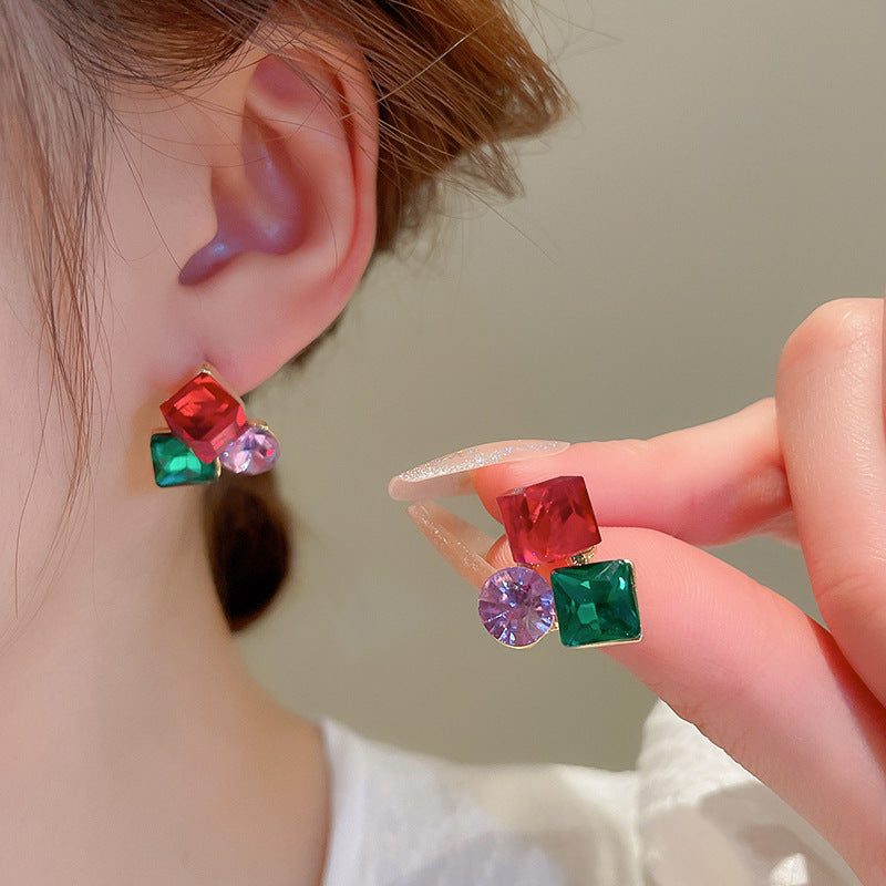 TriGem Royale Earrings - AR-123