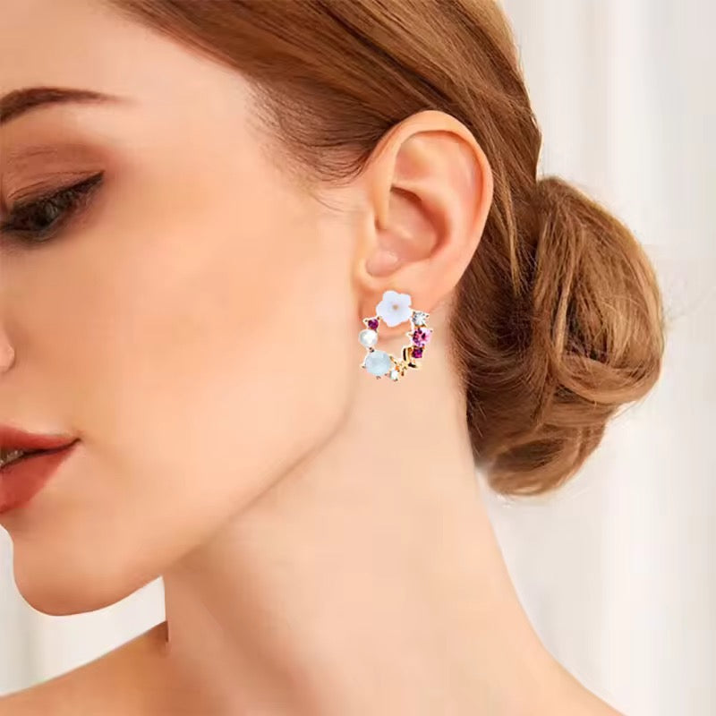 Cherry Blossom (Sakura) Minimal Earrings - AR-97