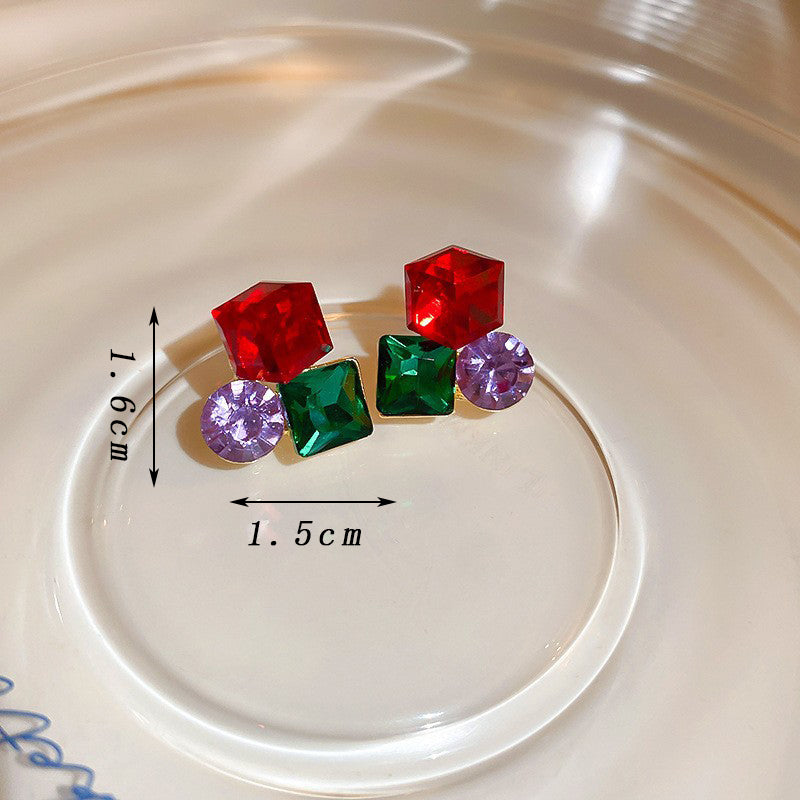 TriGem Royale Earrings - AR-123