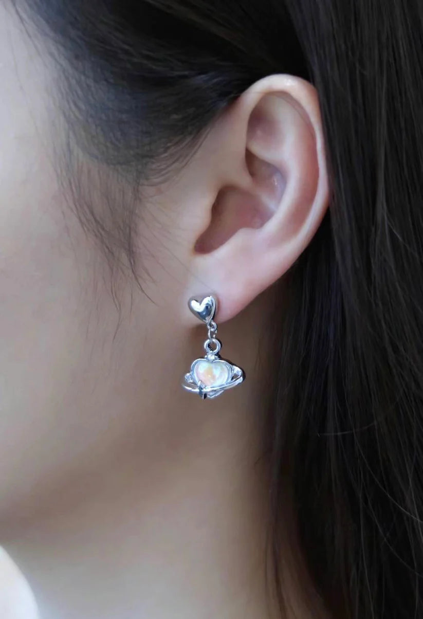 Celestial Opal Dangle Earrings - AR-121