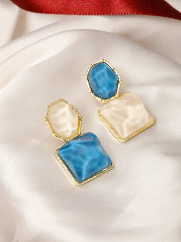Korean Style Geometric Stud Earrings - AR-94-95
