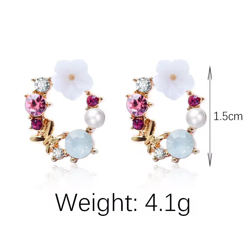 Cherry Blossom (Sakura) Minimal Earrings - AR-97