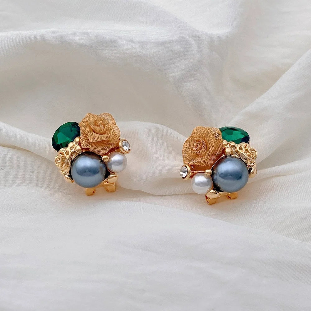 Velora Garden Glam Earrings - AR-132