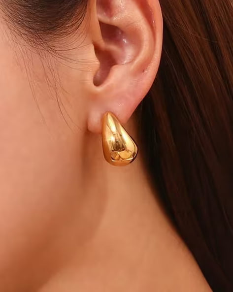 Tear Drop Stud Earrings - AR-14-15