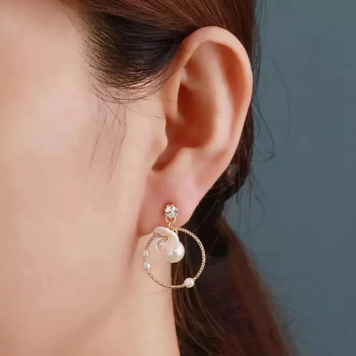 Butterbliss Pearl Earrings - AR-133
