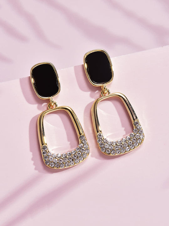Black Noir Diamond Earrings - AR-42
