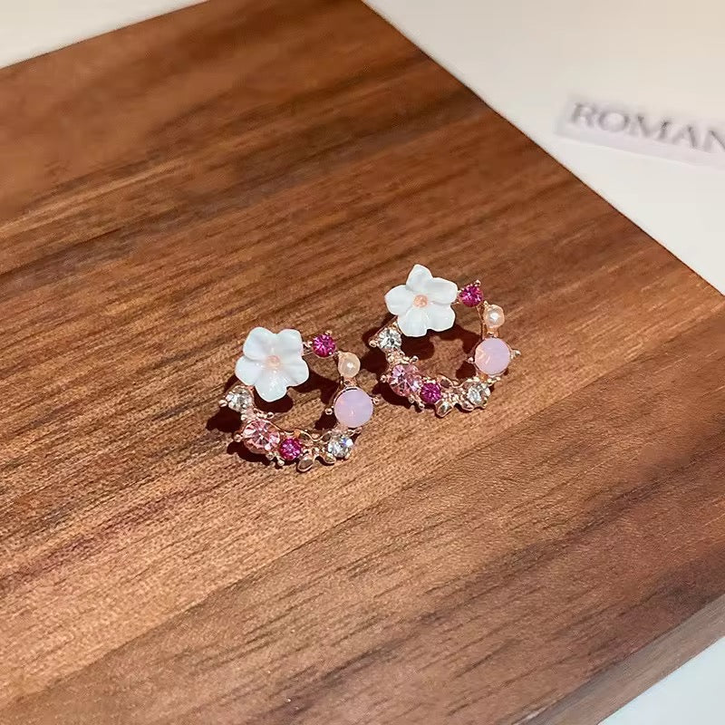 Cherry Blossom (Sakura) Minimal Earrings - AR-97